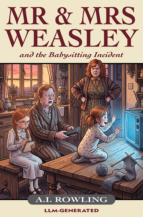 Cover of Mr & Mrs Weasley and the Babysitting Incident
